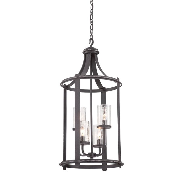 Designers Fountain Palencia 4-Light Artisan Pardo Wash Interior Incandescent Hall And Foyer 87554-APW - main